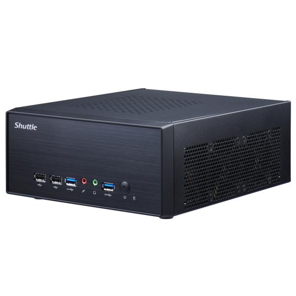 Shuttle Xh510g2 XPC Slim PC Barebone, Intel H510, LGA1200, 2x DDR4 (max.64 Go) 2,5 baies, HDMI, DP
