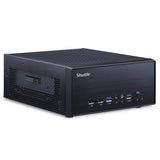 Shuttle shuttle xh510g2 xpc slim pc barebone, intel h510, lga1200, 2x ddr4 (max.64gb) 2.5 bay, hdmi, dp