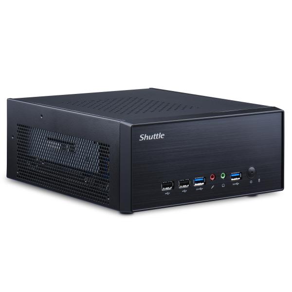 Shuttle Xh510g2 XPC Slim PC Barebone, Intel H510, LGA1200, 2x DDR4 (max.64 Go) 2,5 baies, HDMI, DP