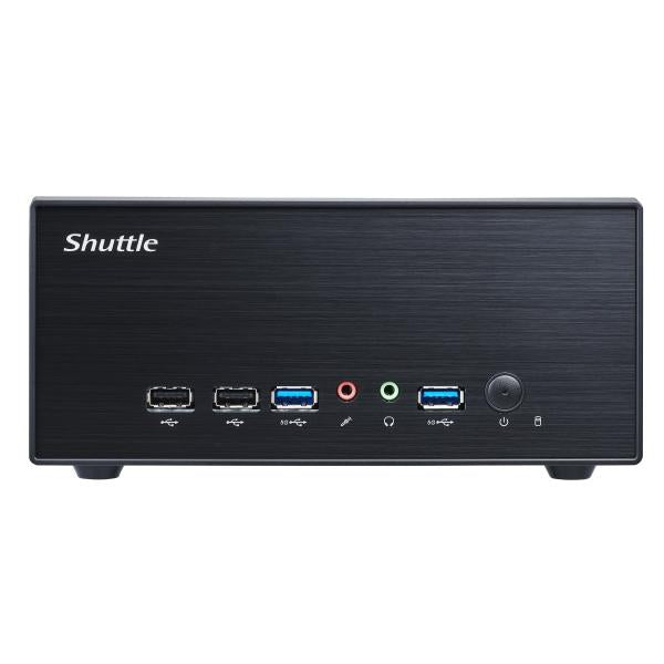 Shuttle Xh510g2 XPC Slim PC Barebone, Intel H510, LGA1200, 2x DDR4 (max.64 Go) 2,5 baies, HDMI, DP
