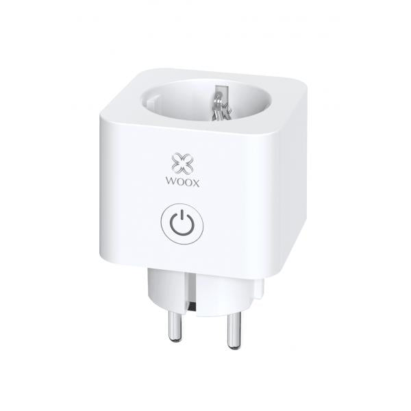 Woox r6113 prise intelligente 16a + moniteur d'énergie, wi-fi, bluetooth