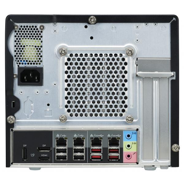 Shuttle sw580r8 black xpc cube pc barebone, lga1200, intel, 4x ddr4, dimm, m.2, 500w 80+ gold