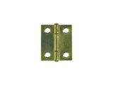 Mack 1013502 - 2 smalle scharnieren messing h 25 x b 18 mm | 5 stuks