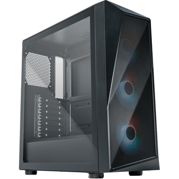 Cooler master cp520-kgnn-s00 cmp 520 with 3argb fans, atx, midi-tower, window, 3x 120mm rgb