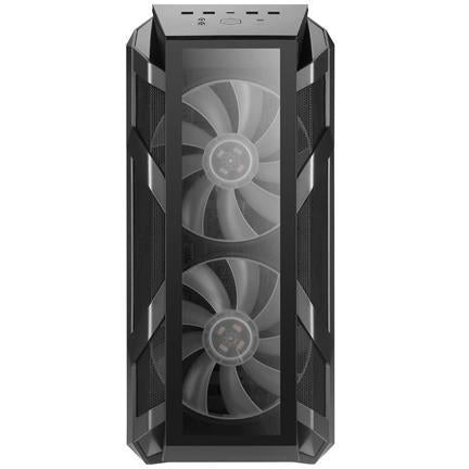 Cooler master mcm-h500m-ihnn-s00 mastercase h500m noir, atx, tour midi, rgb, fenêtre, 3x 140 200 mm