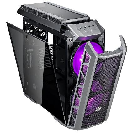 Cooler master mcm-h500p-mgnn-s11 mastercase h500p mesh (édition argb) atx, tour midi, 3x 140 200mm