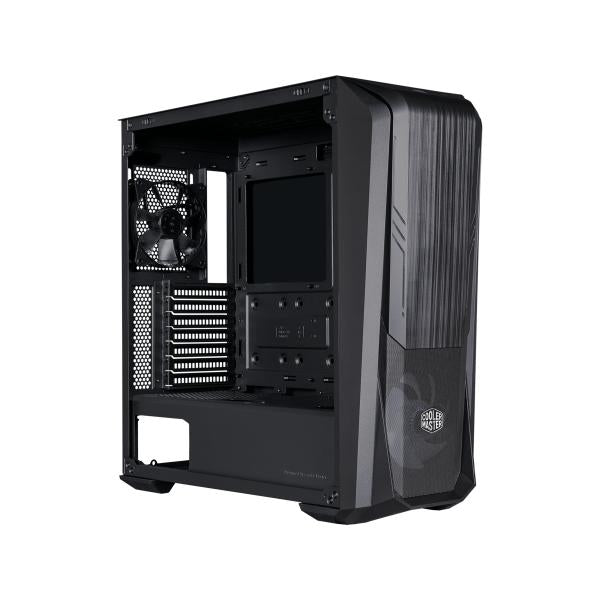 Cooler master mb500-kgnn-s00 masterbox 500 noir, atx, midi-tour, fenêtre, argb, maille fine, sans outil