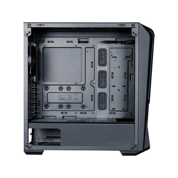 Cooler master mb500-kgnn-s00 masterbox 500 noir, atx, midi-tour, fenêtre, argb, maille fine, sans outil