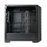 Cooler master mb520-kgnn-s00 masterbox 520 mesh, rouge, atx, midi, fenêtre transparente bord à bord
