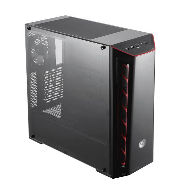 Cooler Master MB520-KGNN-S01 Masterbox 520 Black, ATX, midi wieża, przezroczyste okno od krawędzi do krawędzi