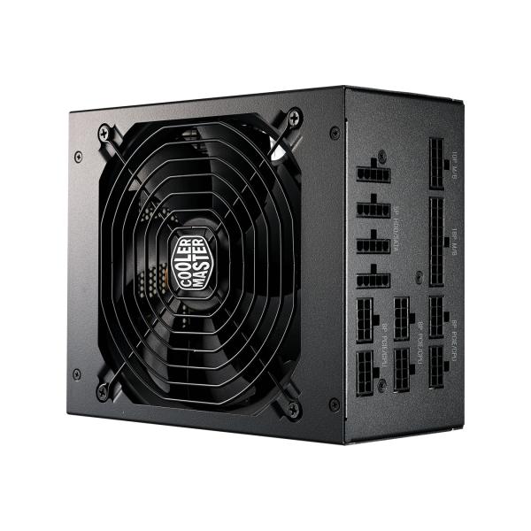 Cooler master mpe-c501-afcag-eu mwe gold v2, atx, 1250w, prêt rtx, modulaire, 140mm, noir