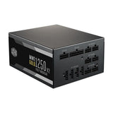 Cooler master mpe-c501-afcag-eu mwe gold v2, atx, 1250w, prêt rtx, modulaire, 140mm, noir