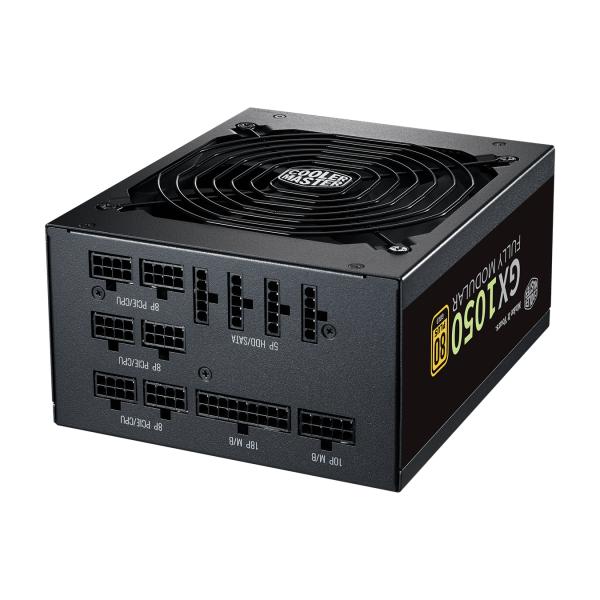 Cooler Master MPE-A501-AFCAG-EU MWE GOLD V2, ATX 1050 W, RTX Prêt, 140 mm, 90%, 2200 tr / min, noir