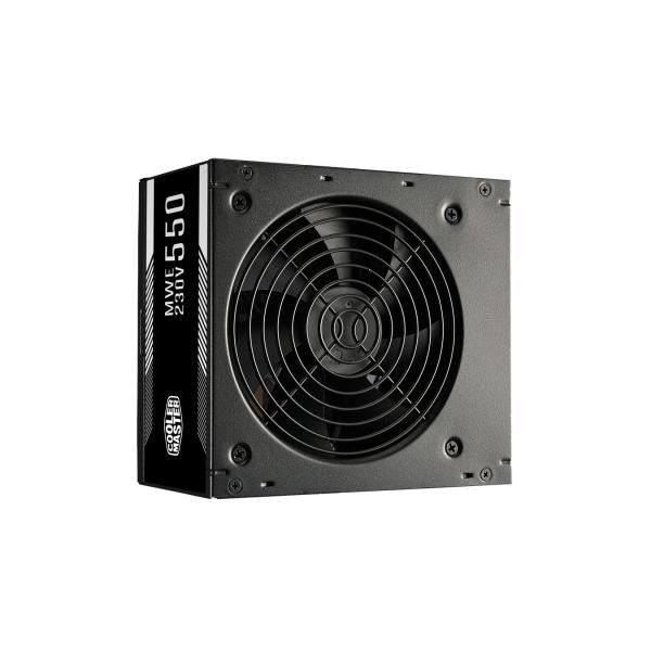 Cooler Master MPE-5501-AABW-BEU MWE 550 BRONZE-V2-230V, 120 mm, 85%, 2x PCIe, noir