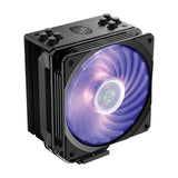 Cooler master rr-212s-20pc-r2 hyper 212rgb édition noire avec lga1700, 120mm, 650-2000 tr/min, 4 caloducs