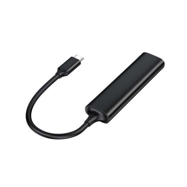 Conceptronic hubbies12b hubbies Hub USB 3.0 4 ports, 2 ports USB-C 2 ports USB-A, boîtier en aluminium, USB-C