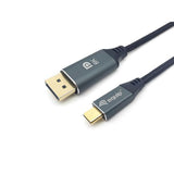 Équiper un câble USB-C vers DisplayPort 133426, m m, 1,0 m, 4k 60 hz, coque ABS