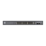 Levelone GEP-2841 Switch Web Smart Managed 28 ports, L2, Gigabit Ethernet, Power over Ethernet (POE)