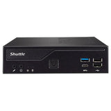 Shuttle DH610 XPC Slim PC Barebone, LGA1700, Intel H610, 2x DDR4 (max.64 GB) 1x2.5 Bay, M.2, HDMI,