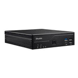 Shuttle dh610 xpc slim pc barebone, lga1700, intel h610, 2x ddr4 (max.64go) 1x2.5 baie, m.2, hdmi,