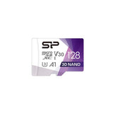 Silicon power sp128gbstxdu3v20ab supérieur pro, 128 go, microSDXC, classe 10, UHS-i, 100 mo s, 80 mo s