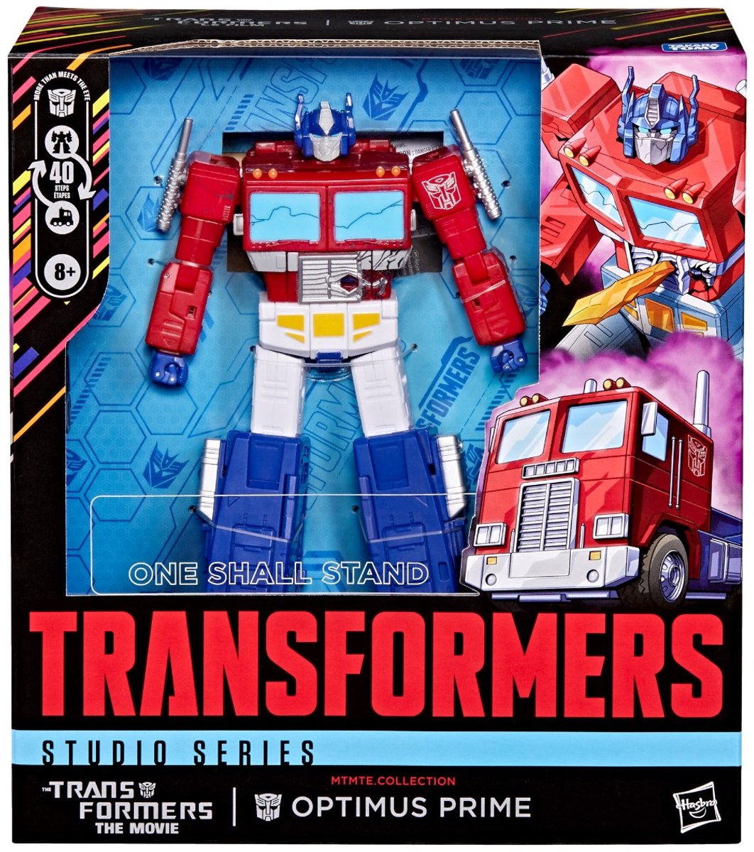 Hasbro les Transformers : The Movie Studio Series Leader Class Action Figure Collection MTMTE : Figurine articulée Optimus Prime 18 cm