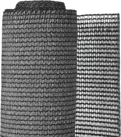 Écran de jardin nature 1,2x5 m PE Anthracite