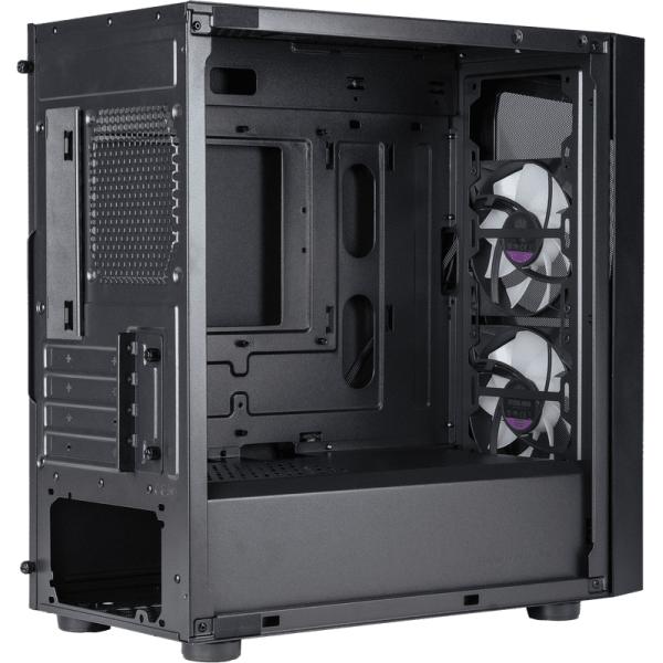 Cooler master cp320-kgnn-s00 cmp 320, matx, tour midi, 120mm, fenêtre, argb, noir