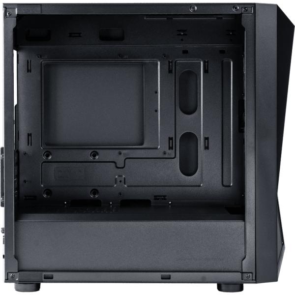 Cooler master cp320-kgnn-s00 cmp 320, matx, tour midi, 120mm, fenêtre, argb, noir
