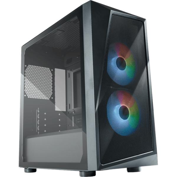 Cooler master cp320-kgnn-s00 cmp 320, matx, tour midi, 120mm, fenêtre, argb, noir