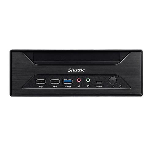 Shuttle XH610 XPC Slim Barebone, LGA1700, Intel H610, HDMI, DP, VGA, 2x Com, 2x LAN, 2x2,5, 24 7 7