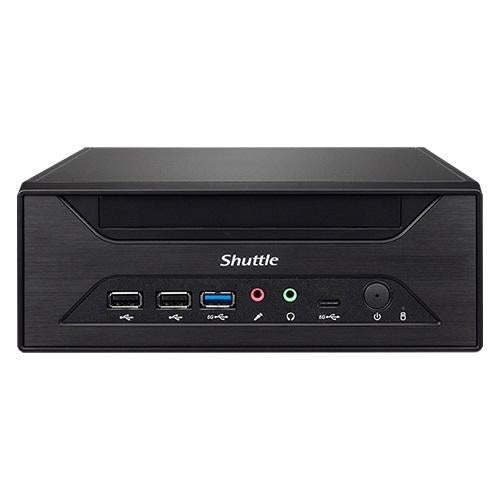 Shuttle XH610 XPC Slim Barebone, LGA1700, Intel H610, HDMI, DP, VGA, 2x Com, 2x LAN, 2x2,5, 24 7 7