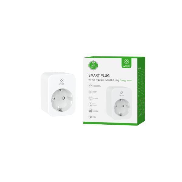 Woox r6118-4pack smart plug eu, schucko with energy monitoring