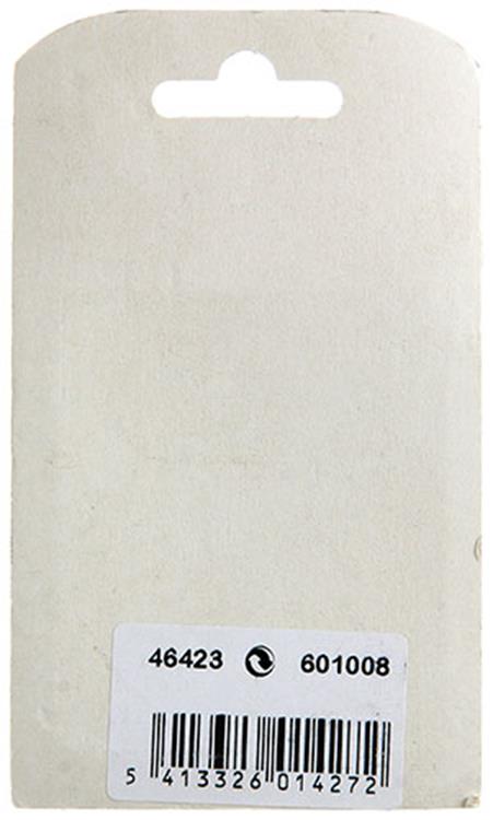 Mack 1013271 - 2 meubelschuiven vernikkeld a 60 - b 12,5 mm | 10 stuks