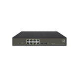 Levelone Ges-2110P Hilbert Switch Gigabit PoE Smart Lite géré L2, 10 ports, 8 sorties PoE, 2 SFP