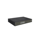 Levelone Ges-2110P Hilbert Switch Gigabit PoE Smart Lite géré L2, 10 ports, 8 sorties PoE, 2 SFP