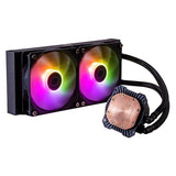 Cooler Master Cooler MLW-D24M-A18PZ-R1 Masterliquid 240L Core Argb, 4-Pin, 2x 120mm Argb, 27,2 DBA (Max)