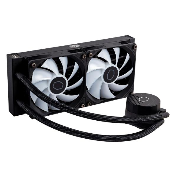 Cooler Master Cooler MLW-D24M-A18PZ-R1 Masterliquid 240L Core Argb, 4-Pin, 2x 120mm Argb, 27,2 DBA (Max)