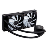 Cooler Master Cooler MLW-D24M-A18PZ-R1 Masterliquid 240L Core Argb, 4-Pin, 2x 120mm Argb, 27,2 DBA (Max)