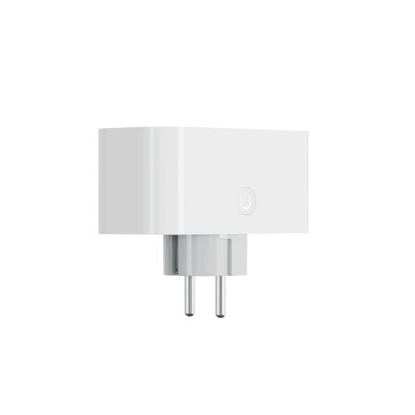 Prise double intelligente Woox R6153 avec compteur d'énergie et connexion à la terre
