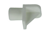 Mack 1015838 - 20 plankdragers kunststof wit ø 6 mm | 10 stuks