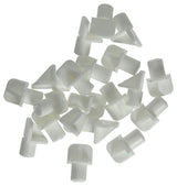 Mack 1015839 - 20 plankdragers kunststof wit ø 7 mm | 10 stuks