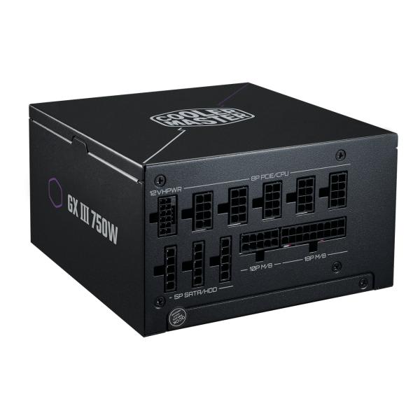 Cooler master mpx-7503-afag-beu gx3 gold 750 modulaire, atx, 750w, =90%, 1900 tr/min, noir