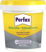 Perfax allesvuller 1 kg bucket | muurvuller flexibel toepasbaar | muurvuller voor eenvoudige renovatie klussen | muurvul renovatiemiddel.