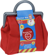 Ensemble de jeu de docteur avec sac, 7 pièces.