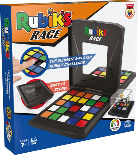 Rubik's Race - jeu de société classique à séquence stratégique à grande vitesse - jeu de confrontation ultime à deux joueurs