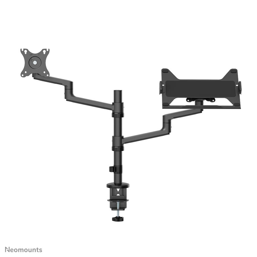 Neomounts ds20-425bl2 support de bureau pour moniteur, 17 - 27, 8 kg, 360°, noir