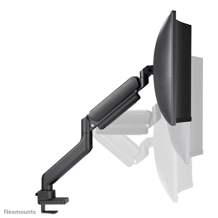 Neomounts ds70plus-450bl1 support de bureau pour bras de moniteur à mouvement complet, 17 - 42, 18 kg, 100x100 mm, noir