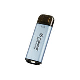 Transcend ts2tesd300c esd300c SSD externe, 2 to, USB type-c, 10 Gbps, 1050 950 mo s, bleu