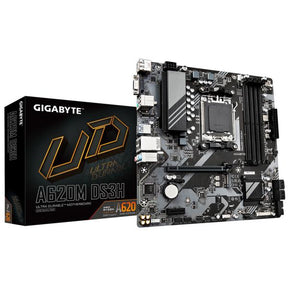 Gigaoctet gigaoctet a620m ds3h (rév. 1.0) amd am5, a620, ddr5-sdram, 192 Go, USB 3.2 gen 1, m.2, gbe lan